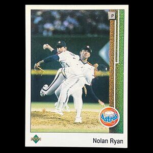 Nolan Ryan 1989 Upper Deck 3D #145 - NM+ or better - Houston Astros - HOF